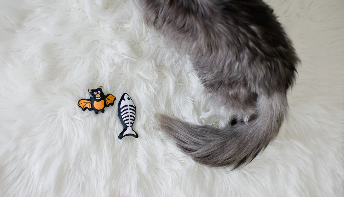 Pearhead Pawloween Cat Toy Set