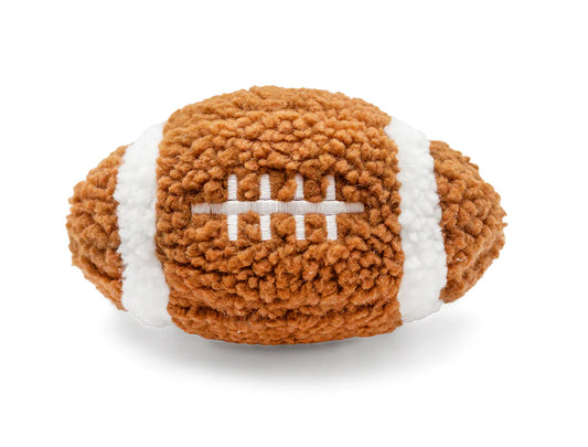 ThoozyPet Football Plush Dog Toy 6.5"